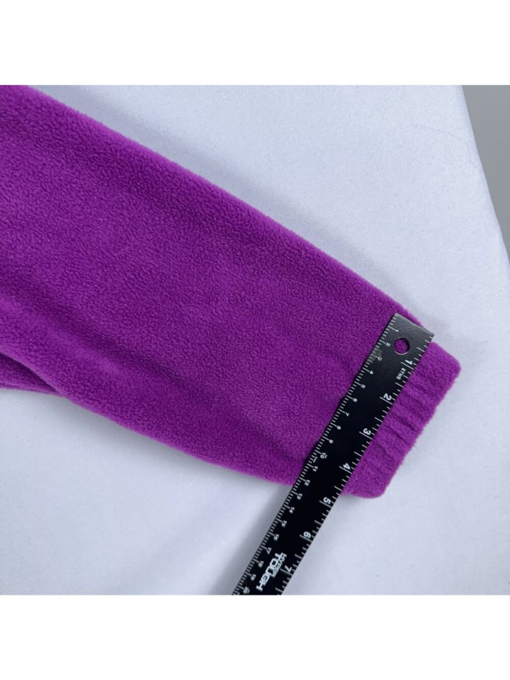 Columbia Jacket Size Large Purple Fleece Benton Springs Full-Zip Long Sleeves - Picture 12 of 13